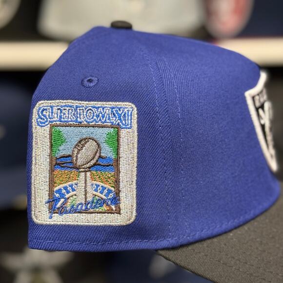 New Era Raiders 'Super Bowl XI' A-Frame 9FORTY Snapback - Picture 3 of 4